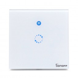 Умный WiFi выключатель  Sonoff T1 1 кнопочный