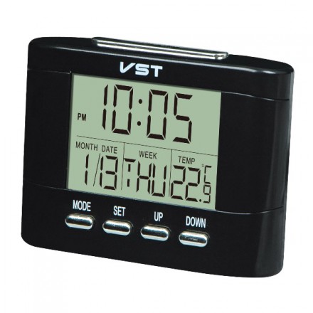 Часы электронные настольные говорящие VST 7051T 