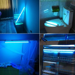 Ультрафиолетовый бактерицидный светильник (УФ облучатель бактерицидная лампа T5) 8 Вт 20 м2 