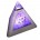 Будильник пирамида с меняющейся подсветкой хамелеон OR515 