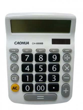 Настольный калькулятор 12 разрядный 12 разрядный Caohua CH-8898B 