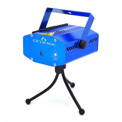Домашний лазерный проектор звездный дождь музыкальный синий