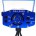 Домашний лазерный проектор звездный дождь с регулятором синий 