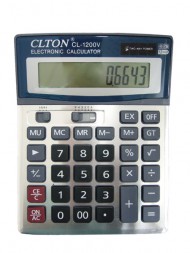 Настольный калькулятор 12 разрядный CLTON CL-1200V
