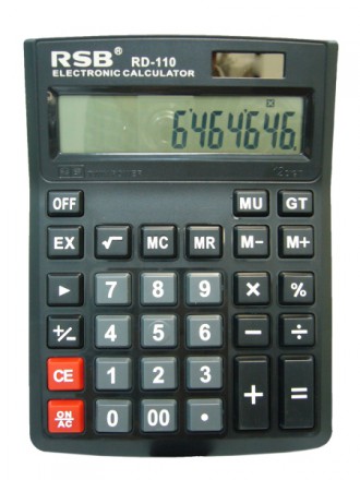 Настольный калькулятор 12 разрядный RSB RD-110 