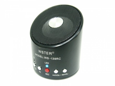 Колонка портативная MP3 WSTER-139 