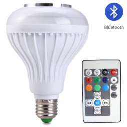 Bluetooth лампа колонка с динамиком RGB c пультом