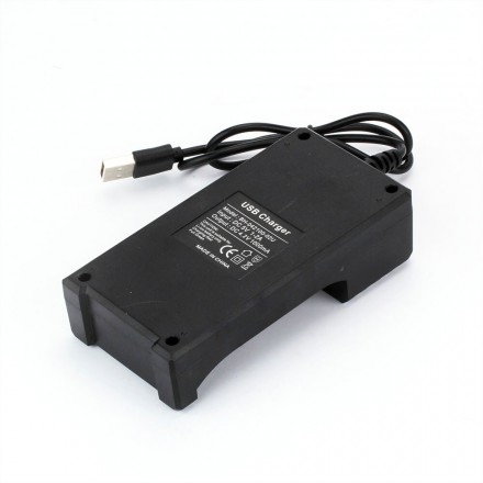 Зарядное устройство для аккумуляторов 18650 (зарядка на две li ion батареи) ток зу 1000 mA 