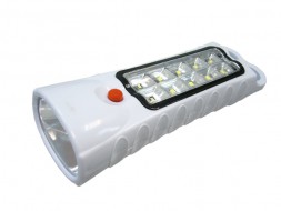 Фонарь ручной аккумуляторный SLSLDJ2167A 1+10 LED светододов