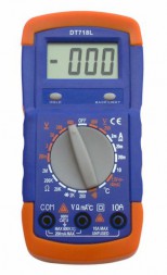 Цифровой мультиметр DT 718L с термопарой и звуковой прозвонкой