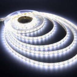 Светодиодная LED лента 2835 белая 1 м, USB, датчик движения, IP65