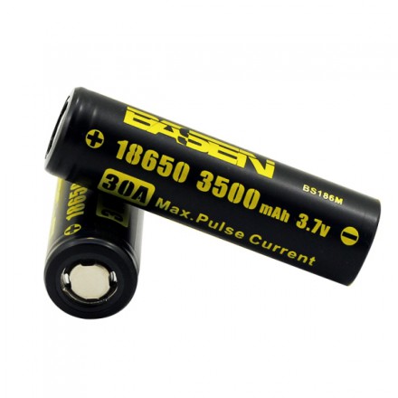 Аккумулятор Li ion 18650  Basen BS186M (30А, 3500 mAh) 