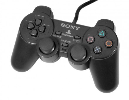 Джойстик PS2 геймад для Playstation 2 без упаковки 