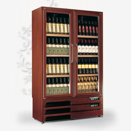 Двухзонный винный шкаф Tecfrigo GROTTA 600 2TV 