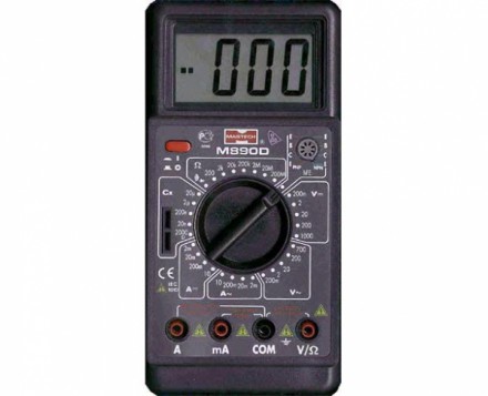 Цифровой мультиметр М 890 D (DT 890 D) со звуковой прозвонкой 