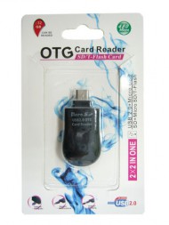 Micro USB OTG картридер на  TF ORBG527