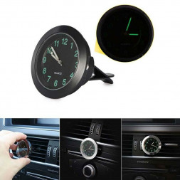 Кварцевые автомобильные часы для авто в машину со светящимися стрелками
