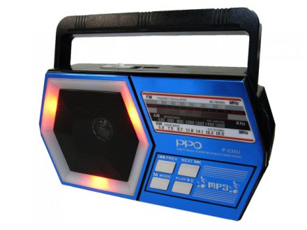 PPO P-035U FM  радиоприемник 