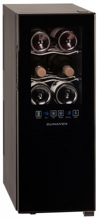 Двухзонный винный шкаф Dunavox DAT-12.33DC 