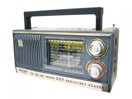 Meier M-U103 FM  радиоприемник 
