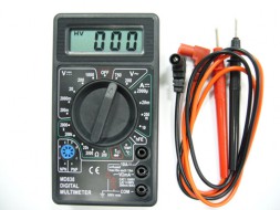 Карманный цифровой мультиметр МD 838 (DT 838) c термопарой и звуковой прозвонкой