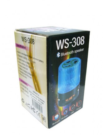 Колонка портативная Bluetooth  WS-308 