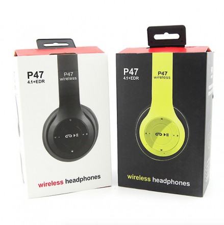 Беспроводные Bluetooth наушники с FM и MP3 ORP47 