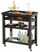 Барный шкаф-консоль Howard Miller 695-166 Pienza Wine &amp; Bar Cart 