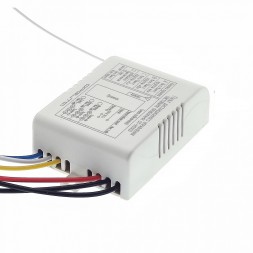 Комплект блок-реле-контроллер пульт дистанционного управления светом и уличным освещением на три канала