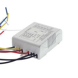 Комплект блок-реле-контроллер пульт дистанционного управления светом и уличным освещением на четыре канала