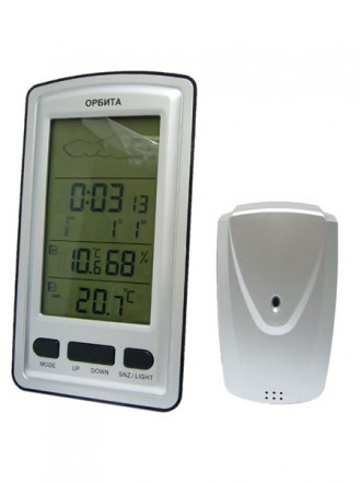 Электронный цифровой термометр гигрометр c с выносным датчиком ORCH633 