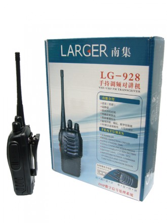Портативная рация радиостанция LARGER LG-928 (UHF) 