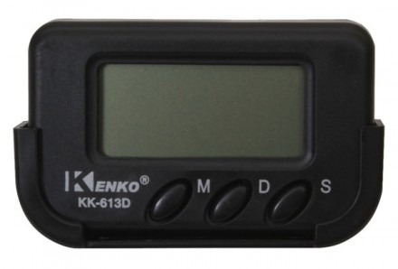 Электронные автомобильные часы для авто Kenko 613D c будильником 