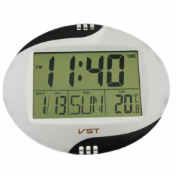 Электронные часы календарь VST 7076