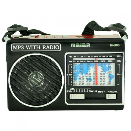 Meier M-U03 fm радиоприемник 
