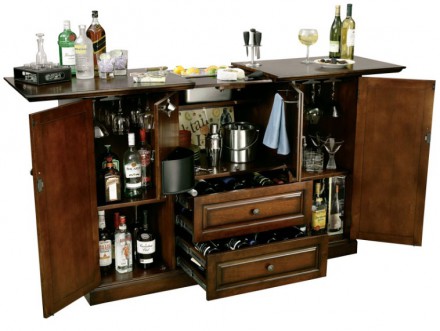 Барный шкаф-консоль Howard Miller Bar Devino (695-080) 