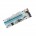 Райзер для видеокарт PCI E x1 x16 008S USB 3.0 питание Molex 6Pin SATA 