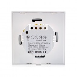 Умный WiFi выключатель  Sonoff T1 1 кнопочный