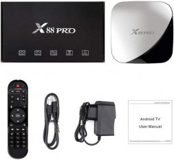 Смарт тв приставка X88 PRO Android Smart Tv Box 2/16