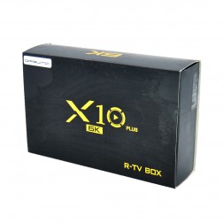 Смарт тв приставка X10 PLUS Android Smart Tv Box 4/64