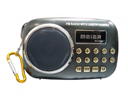 Meier M-U88BT fm радиоприемник (Bluetooth) 