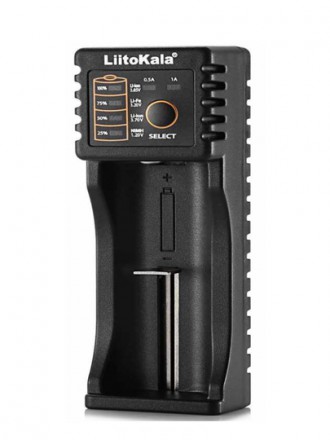 Универсальное зарядное устройство LiitoKala Lii-100B зарядка одного аккумулятора 