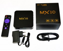 Смарт тв приставка MX10   Android Smart Tv Box 4/32