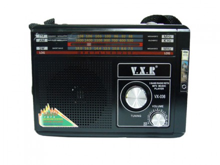 VXR VX-036TUF fm радиоприемник 