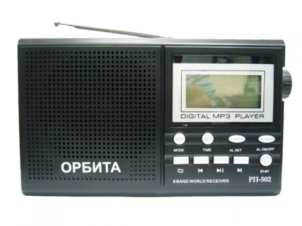 Орбита РП-502 fm радиоприемник с цифровым дисплеем 