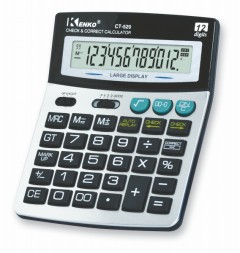 Настольный калькулятор 12 разрядный Kenko CT-250
