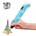 3D ручка 3D Pen 2 Помощник  Голубая 