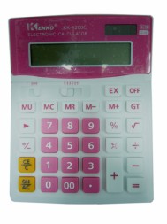 Настольный калькулятор 12 разрядный Kenko KK-1200С