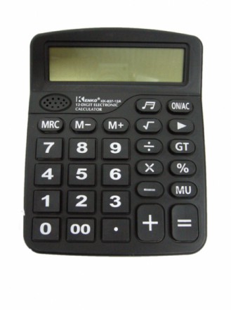 Настольный калькулятор 12 разрядный Kenko KK-837-12А 