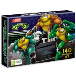 Игровая приставка Sega Super Drive Боевые жабы (140 игр)